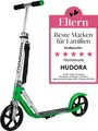 Produktbild: HUDORA BigWheel® 205 Scooter, grass Klappbar & Höhenverstellbar - Tretroller mit Tragegurt für Kinder, Jugendliche & Erwachsene - bis zu 100kg - Cityroller