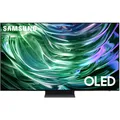 Produktbild: Samsung OLED 4K S90D Fernseher 77 Zoll (196 cm), TV Mit Neural Quantum AI Gen2 Prozessor, HDR+, AI Upscaling, Smart TV, KI TV, 77S90D [2024]