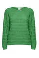 Produktbild: ICHI IHMARION LS4 Damen Strickpullover Feinstrick Pullover 100% Baumwolle Strickpullover mit Rundhalsausschnitt Regular-Fit, Größe:S, Farbe:Greenbriar (166127)