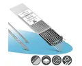 Produktbild: STAHLWERK Stabelektroden WIG Wolframelektroden Grau 5 x 1,6 mm + 5 x 2,4 mm, (Packung), Universalelektrode für nahezu alle Anwendungen bis 220 A