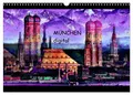 Produktbild: München digital (Wandkalender 2026 DIN A3 quer), CALVENDO Monatskalender: Städtebild München in digitaler Kunst. (CALVENDO Orte)