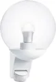 Produktbild: Steinel L 585 S 005917 Außenwandleuchte mit Bewegungsmelder Energiesparlampe, LED E27 60W Weiß