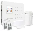 Produktbild: VisorTech Hausalarm: GSM-Alarmanlage mit Funk- & Handynetz-Anbindung XMD-4400.pro (Funkalarm, Sirene Alarmanlage, Überwachungskamera Set)