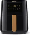 Produktbild: Philips Heißluftfritteuse HD9255/80 | Airfryer 4,1 l | App-Steuerung | 1400 Watt | Alexa-kompatibel | Schwarz-Kupfer