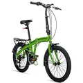 Produktbild: Bergsteiger Windsor 20 Zoll Faltrad, Klapprad, Shimano 6 Gang-Schaltung, LED Batterie-Licht, Quick-Fold-System, Klappfahrrad