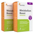Produktbild: Metabolism Boost Improved - Jod, Vitamin C, Vitamin D3-60 Kapseln für 60 Tage - Sensilab