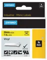 Produktbild: DYMO IND 1805431 - DYMO IND Band Vinyl, 24mm, schwarz/gelb