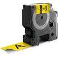 Produktbild: Original Dymo 1805431 Etiketten schwarz auf gelb 24mm x 55m