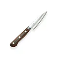 Produktbild: SUNCRAFT SXLAS-06 Senzo Petty messer - Japanischer Dreilagenstahl AUS-10 und hoher Kohlenstoffstahl und ergonomischer Griff, Klinge 90 mm
