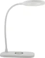 Produktbild: Lindby LED-Tischlampe Siona, weiß, CCT, dimmbar, Ladestation