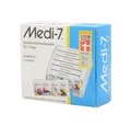 Produktbild: Medi-7 Medikamentendosierer für 7 Tage 1 Woche Pillendose Tablettenbox Pillenbox