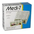 Produktbild: Medi-7 Medikamentendosierer für 7 Tage 1 Woche Pillendose Tablettenbox Pillenbox