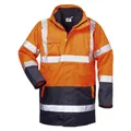 Produktbild: Safestyle *TRAVIS* 4-IN-1 WARNSCHUTZPARKA ORANGE/MARINE (XXL) (204087)