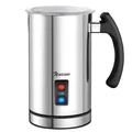 Produktbild: Milchaufschäumer Elektrisch 500W Edelstah Automatischer Milchschäumer 240ml F...
