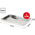 Produktbild: KS Tools Edelstahl-Auffangwanne 9 Liter, extra flach