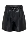 Produktbild: ONLY Female Shorts in Lederoptik ONLHEIDI Faux Leather Shorts NOOS OTW