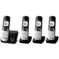 Produktbild: PANASONIC KX-TG6824GB schwarz DECT/AB