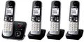 Produktbild: Panasonic KX-TG6824 - Schnurlostelefon - Anrufbeantworter mit Rufnummernanzeige