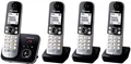 Produktbild: Panasonic KX-TG6824 schnurloses Telefon 4 Mobilteile Anrufbeantworter 1723196
