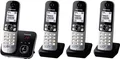 Produktbild: Panasonic Telefon Schwarz KX-TG6824GB
