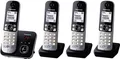 Produktbild: Panasonic DECT Telefon KX-TG6824GB Schwarz NEU