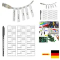 Produktbild: Kabelbeschriftung 600 Stück Markierstift A4 20 Blatt für Organisation und
