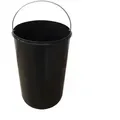Produktbild: Hailo Inneneimer 1030459 schwarz rund 20 Liter 272 x 415 mm mit Henkel - Schwarz