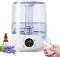 Produktbild: Vivitar Luftbefeuchter Auto Quiet Mode für Baby, 4L Ultraschall Cool Mist Luftbefeuchter, 4 l Wassertank, Aroma-Diffusor, dauert bis zu 30H, Auto-Timer Off, BPA frei