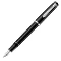Produktbild: Pelikan Füllhalter Classic 205, Schwarz, Feder B (breit), hochwertiger Patronenfüller im Geschenk-Etui, 820714