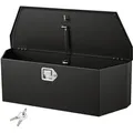 Produktbild: VEVOR Deichselbox Truckbox 914 x 314 x 305 mm aus Stahl, 50 kg Belastbare Werkzeugaufbewahrungsbox mit Schloss & Schlüsseln, Anhängerbox für Pickup-Ladeflächen Wohnmobile SUVs Geländewagen, Schwarz