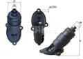 Produktbild: Hydraulikfilter Getriebe Filtereinsatz HX 155 MAHLE für AUDI A4 B8 A4 B8 Avant