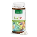 Produktbild: 150 A-Z Kapseln 50 Plus + von Sanct Bernhard (1 Dose), nur eine pro Tag!, A - Z