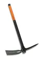Produktbild: Fiskars Spitz- und Breithacke, Länge: 90 cm, Gewicht 3 kg, Karbonstahl-Kopf/Glasfaserverstärkter Kunststoff-Griff, Schwarz/Orange, 1002209