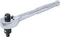 Produktbild: Umschaltknarre | Vollstahl | feinverzahnt | 3-in-1 | Abtrieb Außenvierkant 6,3 mm (1/4