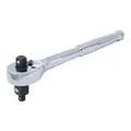 Produktbild: BGS Umschaltknarre, Vollstahl, feinverzahnt, 3-in-1, Abtrieb Außenvierkant 6,3 mm (1/4