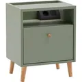 Produktbild: Schildmeyer Nachttisch Bjarne 50,1 cm x 40,2 cm x 32,7 cm Pistazie