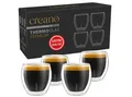Produktbild: Creano Teeglas Espressoglas 4er-Set 100ml, Borosilikatglas, 4 Gläser