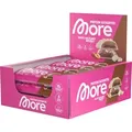 Produktbild: More Nutrition Protein Satisbites- 12 Riegel 2x25g White Hazelnut Nougat
