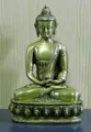 Produktbild: BUDDHA Figur Statue Skulptur FENG SHUI sitzend betend Almosentopf H 20cm Messing