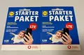 Produktbild: 2 x LIDL CONNECT Starterpaket unregistriert SIM Karte NEU 10€ Startguthaben 5G