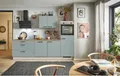 Produktbild: PICCANTE Plus Küchenzeile ohne Geräte Marlena 250 cm fjördgrün matt vormontiert Variante rechts 4067368006569