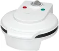 Produktbild: Clatronic WA 3491 Waffeleisen, 1200W, Ø 18 cm Backfläche, wärmeisolierter Griff, weiß (261679)