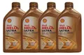 Produktbild: 4x1 Liter Shell 0W-40 Helix Ultra 0W40 Motoröl