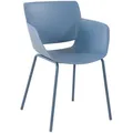 Produktbild: CLP Stuhl, Blau, Kunststoff, 58x80x54 cm, Esszimmer, Stühle, Esszimmerstühle, Armlehnenstühle