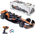 Produktbild: McLaren F1 Ferngesteuertes RC Auto MCL38 (Maßstab 1:14) – 2,4GHz Fernsteuerung – Offiziell Lizenziertes McLaren Rennwagen-Modell – Fahrer: Lando Norris & Oscar Piastri – Formel 1 Drive to Survive