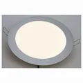 Produktbild: LED Einbauleuchte Panel silber 145mm rund 8 Watt Tageslichtweiß Deckenlampe
