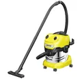 Produktbild: KÄRCHER Nass-Trocken-Sauger WD4 S V-20/5/22 - Nass-/Trockensauger - gelb/schwarz, 1000 W