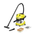 Produktbild: Kärcher WD 4 S V-20/5/22 Nass-/Trockensauger 20l Edelstahlbehälter