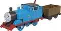Produktbild: Thomas die kleine Lokomotive und Güterwagen aus Metall, motorisiert, batteriebetrieben, Klassische Serie, Kinderspielzeug, ab 3 Jahren, JGF93