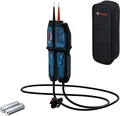 Produktbild: Bosch Spannungsprüfer GVT 1000-15 | bis 1000V AC/DC | LED-Anzeige | IP65 | Einhandbedienung